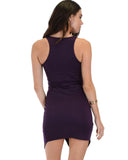 Lyss Loo Rock & Ready Purple Bodycon Dress - Clothing Showroom