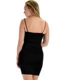 Lyss Loo Hug My Figure Bodycon Black Midi Dress - Clothing Showroom