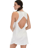 Lyss Loo All Yours Open Back Ivory Sleep Shirt - Clothing Showroom