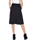 Lyss Loo Dance Montage A-Line Pocket Black Skirt - Clothing Showroom