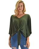 Sea Day Front Tie Top