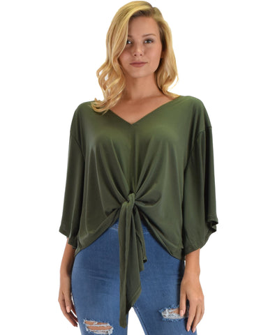 Sea Day Front Tie Top